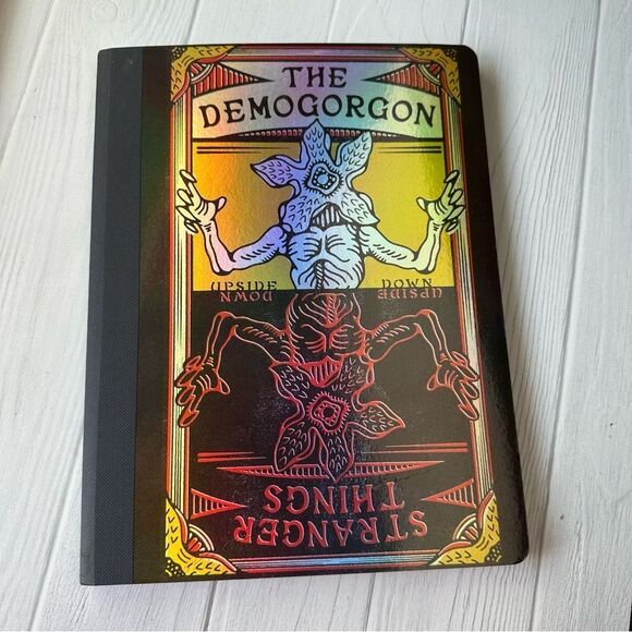 3 x Stranger Things Demogorgon 100 College 9.75 x 7.5 Ruled Notebooks - Picture 2 of 6
